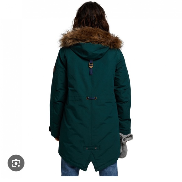 Burton Saxton Parka Coat, medium - Picture 11 of 11